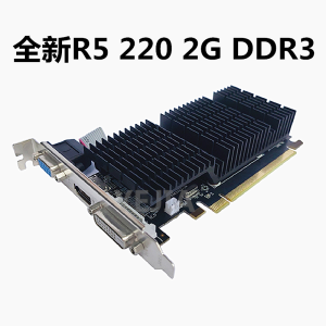 New R5 220/230 Office Graphics Card Brand Computer Mini Tower Box HDMI Half High Knife Card PCI-E Bright Card AMD GPU