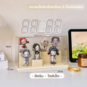 กล่องใส่โมเดล อคริลิค ตู้โชว์ตุ๊กตา การออกแบบประตูแม่เหล็ก สามารถรวมกันเป็นหลายชั้น กันฝุ่น กันน้ำ และมีความโปร่งใสสูง