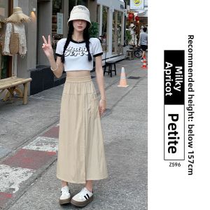 YAYANGREN | American Utility High Waist Slim Fit A-Line Skort for Summer