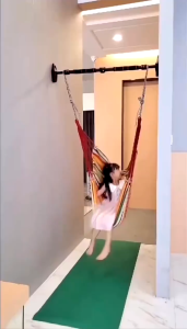 Ghế Treo Võng Xích Đu Vải Dày Bền Chắc Có Gối Lót Êm Ái Chịu Lực Cao Dùng Trong Nhà Và Ngoài Trời