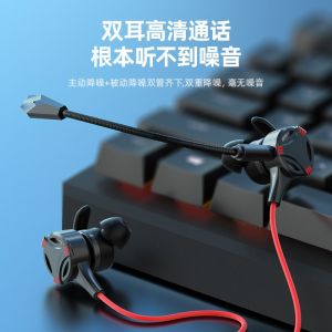 = Gaming Headset In-ear Wired Gaming Chicken Special Headset for Call O