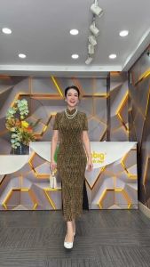 Đầm sườn xám - Y1854 - Thương hiệu Zonbig