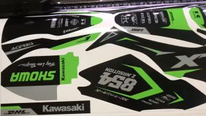 Decal Stiker Klx New Dtracker 150 Hitam Hijau: Pilihan Terbaik untuk Desain Stiker Motor Keren
