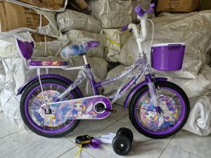 Sepeda Anak Roda Empat Cewek Perempuan Mini Velion 16 Inch