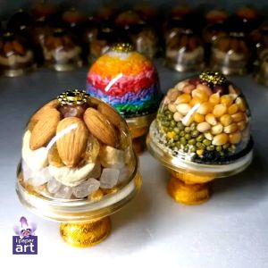 ของไหว้พระพิฆเนศ โดมจิ๋วM | ธัญพืช ข้าวอักษัต ปัญจเมวา โมทกะลาดู ปัญจอมฤต