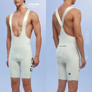 evr | EVR Mens Cycling Shorts Summer Road Bicycle Riding Strap Shorts Seamless Comfortable Breathable Bike Riding Pants