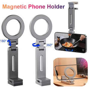 Universal Magnetic Phone Holder Travel Essentials Flexible Rotation Hands-Free Airplane Phone Mount Seat Adjustable Phone Stand