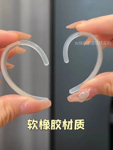 Transparent Silicone Ear Hooks: Painless & Fashionable Ear Jewelry