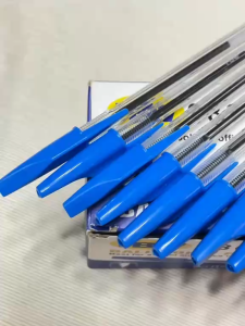 HBW 9801 Blue Ballpoint Pens – 50pcs Smooth Writing for School Office & Everyday Use