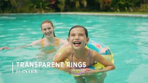 Prosun Intex 61-cm / 24-Inches Inflatable Swim Ring Children Age 6 - 10 Pool Float Floaties (WSR 61 - 3 Girls)