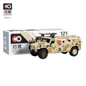 1/64 Scale Green Camo Xinmeng Warrior III Armored Car Display Model