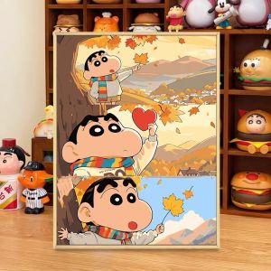 Simplicity Modern Sticker Diamond Painting Full Drill Cartoon Anime Home Decor Living Room Children Handmade DIY Artwork