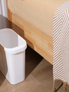 ถังขยะแบบช่องแคบ ถังขยะดีไซน์สวย ห้องน้ำ/ห้องนอน/โต๊ะทำงาน ไม่เปลืองที่