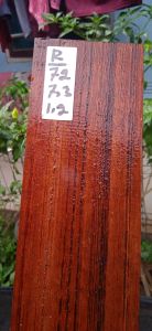 kayu rengas merah ukuran 72x7x1 cm