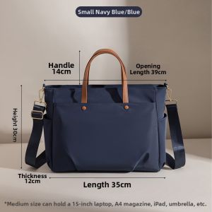 BYUELUN | Business Lightweight Large Capacity Cloth Laptop Bag 15.6 inches