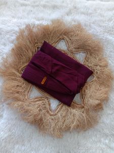 Hijab Syari 2 layer ceruty babydoll (Oval) Jumbo XXL