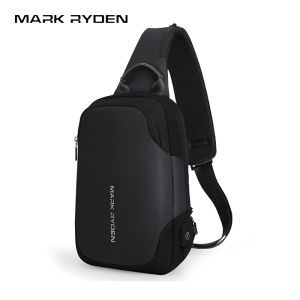 MARK RYDEN Anti-Thief Crossbody Bag Waterproof Men Sling Chest Bag Fit 10.5 Inch Ipad Fashion Shoulder Bag MR7056