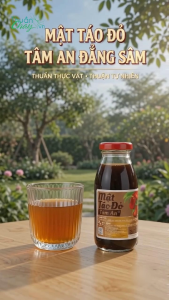 MẬT TÁO ĐỎ TÂM AN ĐẲNG SÂM - 250ml