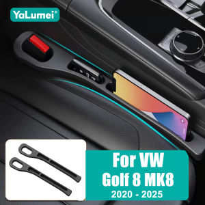 For Fiat Grande Punto 2005 2006 2007 2008 2009 2010 2011 2012 2013 2014 2015 2PCS Car Seat Crevice Leak Proof Strips Storage