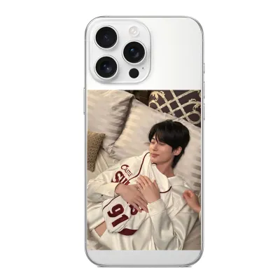 Byeon Woo Seok Patterned Transparent Soft Shell