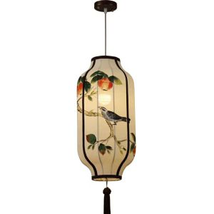 New Chinese Style Fabric Lanterns Lighting Wedding Decoration Marriage Decor Ancient Style Hand Painted Lanterns
