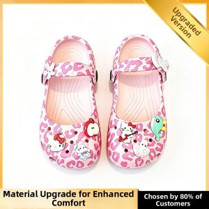 Pink Leopard Spot Sandals Slippers
