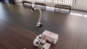 E-LIFE TECH Dual Lens Dual Screen Bulb 2 MP PTZ CAM SQ002 L Two Way Audio Built in WiFi AP Hotspot