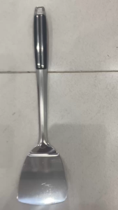 Vá Sạn Inox TX Cán Nhựa Đen Cách Nhiệt Chống Nóng Đảo Thức Ăn Tiện Lợi Cho Nấu Ăn Nhà Bếp Tiện Lợi