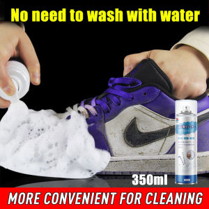 Imported from Japan White Shoes Cleaner 360ml No need to wash with water，No harm to shoes Sneaker Cleaner Quick cleaning Remover for shoes yellow stain