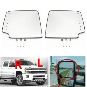 Xe trên lồi làm nóng gương chiếu hậu Glass  đối với Chevrolet Silverado GMC Sierra 1500 2500 3500 HD Pickup tr00562 tr00563