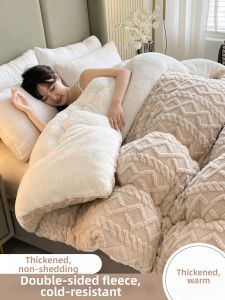 JIFANPAUL | Warm Milk Fleece and Lamb Fur Blanket 10jin