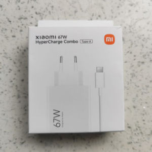Xiaomi 67W EU Charger Turbo Fast Wall Charging Adapter for Mi 14 13 12 11 Pro PocoX7 Redmi Note 15 14 13 K60 Pro 6A Type C Cable