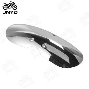 JNYD Motorcycle Short Front Fender Mask Splash Mudguard Fairing Chopper Fit For Triumph Bonneville Scrambler T100 2001-2016