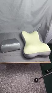 Adjustable Memory Foam Bed Wedge Pillow Ergonomic Backrest for Reading in Bed - Support Pillow for Back Neck And Leg Elevation