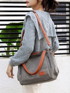 Practical Multi-Compartment Large Handbag/Crossbody Bag