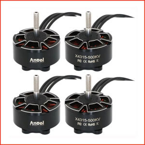 4 Thiên Thần X4315 Động Cơ Không Chổi Than Mô-men Xoắn Cao KV500/KV600/KV400 Kích Thước Lớn Cho Máy Bay Đồ Chơi Điều Khiển Từ Xa Kim Loại RC Phần