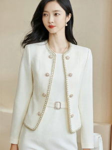 Misoshine | French Style Elegant White Short Jacket