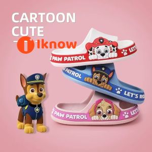 I know Paw Patrol Kids Slippers - Summer 2025 Boys Indoor Bathroom Anti-Slip Slippers for Toddlers and Children