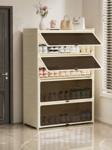 CHIJIAJIE | Dust-proof Multifunctional Shoe Cabinet Storage 1 Unit