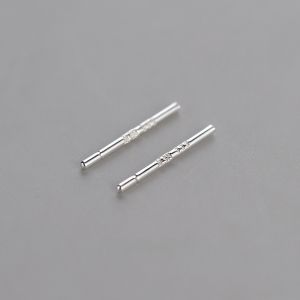 หูเซ็กซี่ 999 เงินแท้ ห่วงหูแบบเข็ม ดูแลรักษาประจำวัน สไตล์เรียบง่าย สำหรับทั้งชายและหญิง ป้องกันการติดเชื้อ