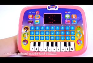 ✈️Fast Shipping✈️ Kids Study Tablet With LED Screen And Sound Multifunction Learning Mode Children Laptop Educational Toys