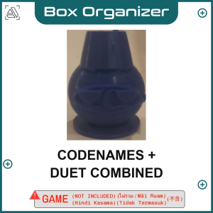 Codenames + Duet Combined Board Game Box Organizer Insert