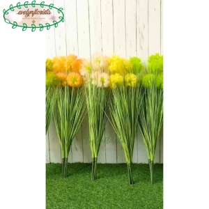 Tanaman Hias Plastik Bunga Dandelion Kucai Bunga Hiasan Ruang Tamu Aesthetic