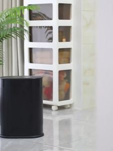 6L/9L/12L Press Lid Trash Can: Simple Household Trash Bins for Bathroom, Bedroom & Living Room