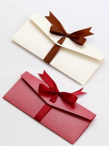 Thiệp Chúc Mừng Kinh Doanh Đơn Giản Thanh Lịch Viết Tay Thiệp Mời Sinh Nhật Năm Mới Cảm Ơn Thiệp Tình Yêu Phong Bì Thủ Công