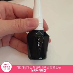[ estemio ] Sơn Gel Top bóng Cường Lực Hàn Quốc Non-wiper Top gel 14ml không ố vàng Cực bền đến 4 -5 tuần