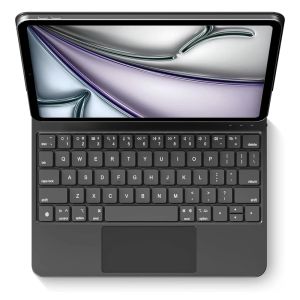 Magic Keyboard With Touch Panel For iPad Air 4 5 10.9in 10th iPad A16 2025 Pro 12.9in 2018-2022 Tablet Case Smart Cover