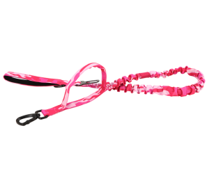 Tactical Dog Leash with Heavy Duty Metal Hook Elastic Bungee Dog Training Leash No Pull Dog Rope for Medium Large Dogs