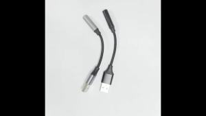 USB to 3.5mm Audio AUX Cable Adapter External Sound Card USB Female Port to 3.5mm Jack Headphone Microphone Adapter
