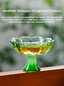 JISU | High Aesthetics Female Personal Use Kung Fu Tea Glass Cup